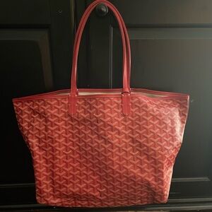 MM GO RED TOTE/ with Wallet
